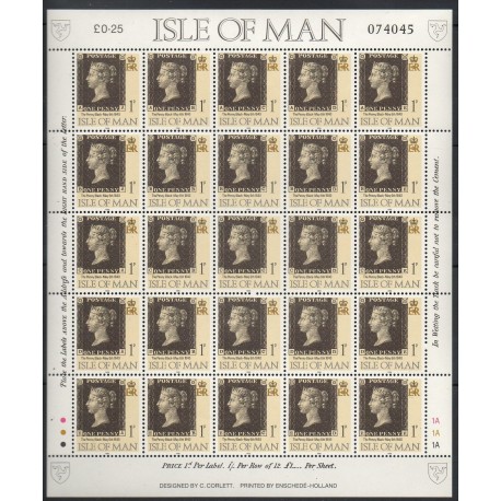 Man (Ile de) - 1990- No 436/460 - Timbres sur timbres