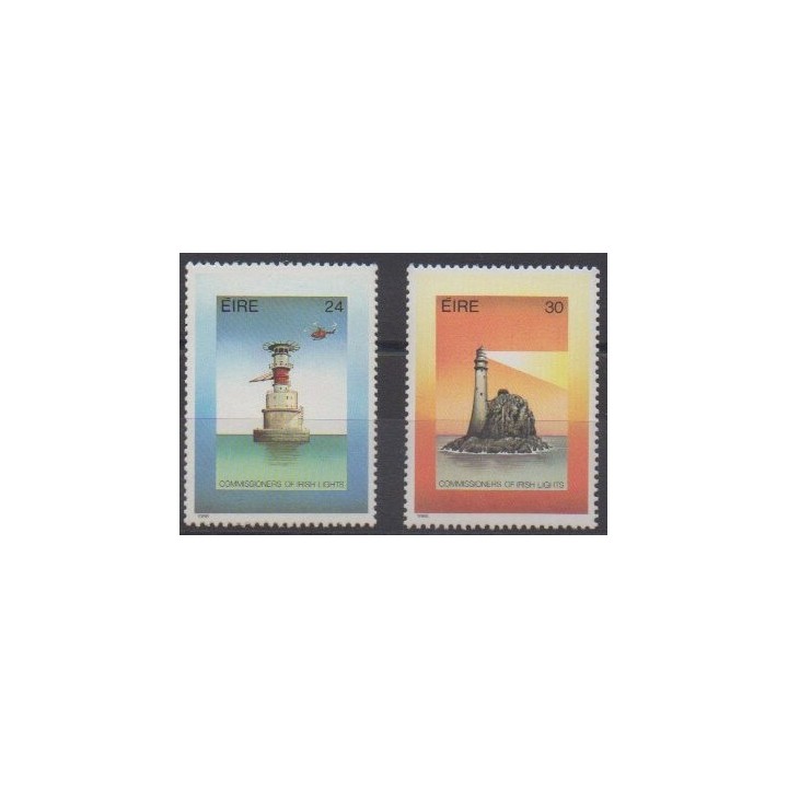 Acheter cette série de timbres d'Irlande de l'année 1986 (No 604/605).