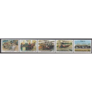 Buy this set of stamps of South Africa - Bophuthatswana of the year 1990 (Nb 243/247).