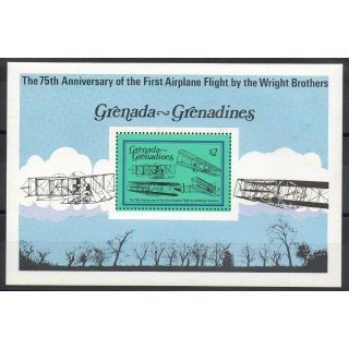 Timbres - Thème avions - Grenadines - 1978- No BF 38