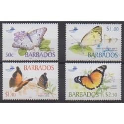 Barbade - 2005 - No 1129/1132 - Insectes