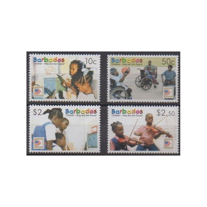 Buy this set of stamps of Barbados of the year 2006 (Nb 1161/1164).