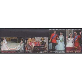 Buy this set of stamps of Barbados of the year 2011 (Nb 1241/1244).