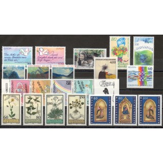 Timbres  - Liechtenstein - Année complète - 1995 - No 1044/1064