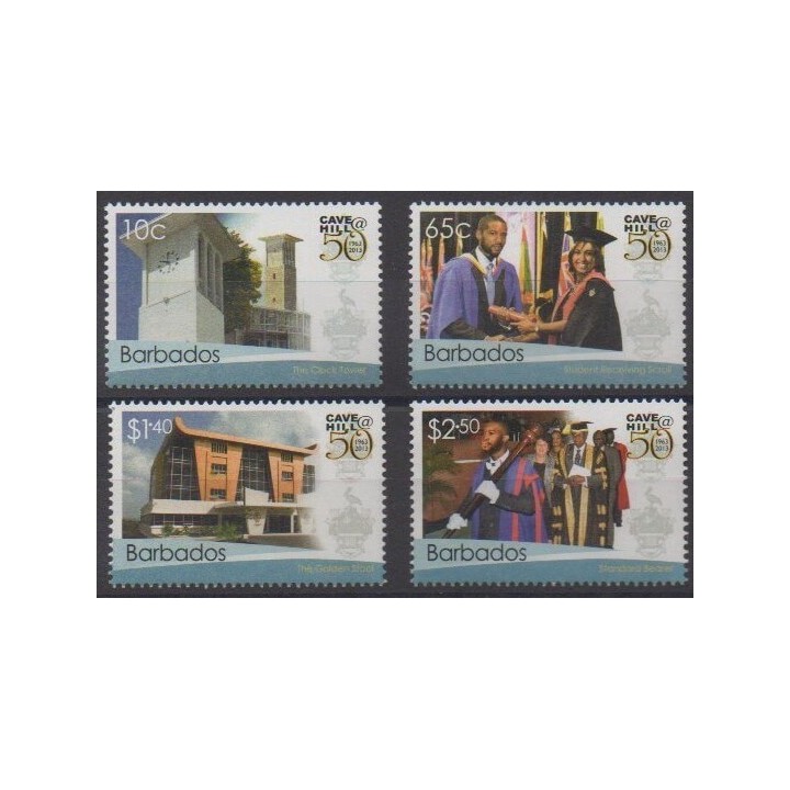 Buy this set of stamps of Barbados of the year 2014 (Nb 1282/1285).