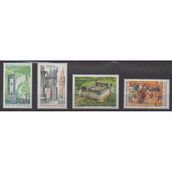 Acheter cette série de timbres de France de l'année 1997 (No 3079/3082).