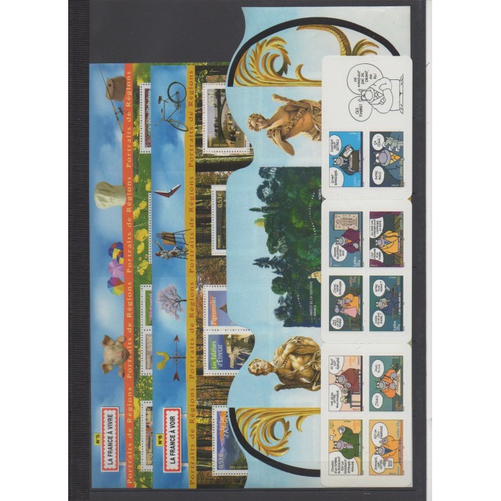 Buy the stamps and the 10 souvenir sheets of France of the year 2005 (Nb 3730/3860 - BF80/BF86 - BF88/BF91 - BC56 - BC67).