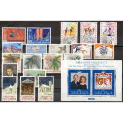 Liechtenstein - Complete year - 1992 - Nb 974/994 - BF 17