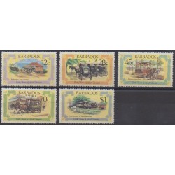 Barbade - 1981 - No 512/516 - Transports