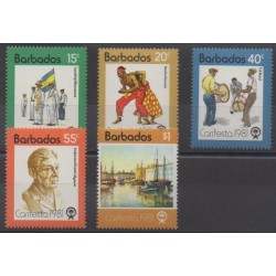Barbados - 1981 - Nb 524/528 - Folklore