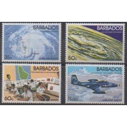 Barbade - 1981 - No 529/532 - Sciences et Techniques