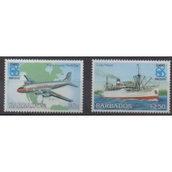 Barbade - 1986 - No 651/652 - Exposition