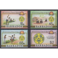 Barbade - 1987 - No 681/684 - Jeux Olympiques d'été