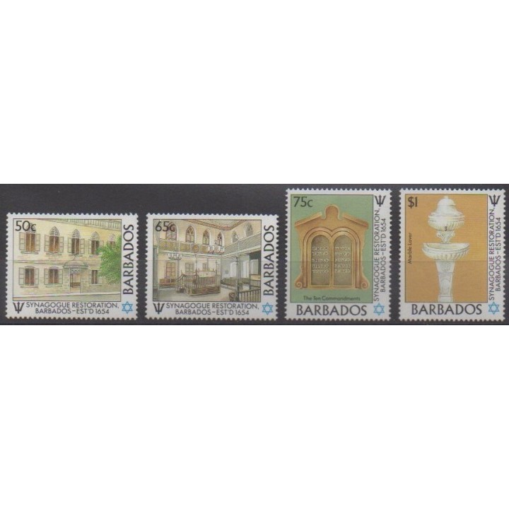 Buy this set of stamps of Barbados of the year 1987 (Nb 710/713).