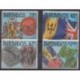 Barbados - 1987 - Nb 714/717 - Various Historics Themes