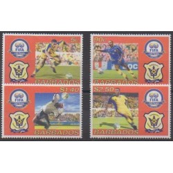 Barbados - 2004 - Nb 1125/1128 - Football