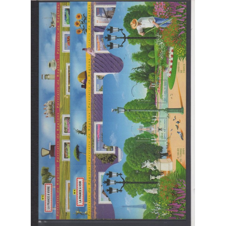 Buy the stamps and the 12 souvenir sheets of France of the year 2004 (Nb 3632/3729 - BF66/BF73 / BF75/BF78 - BC44).