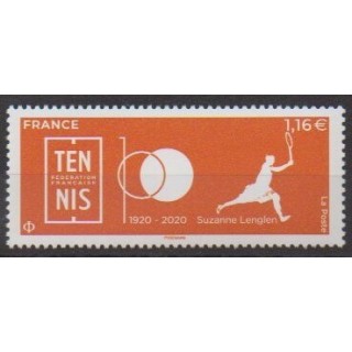 Buy this stamp of France of the year 2020 (Suzanne Lenglen).