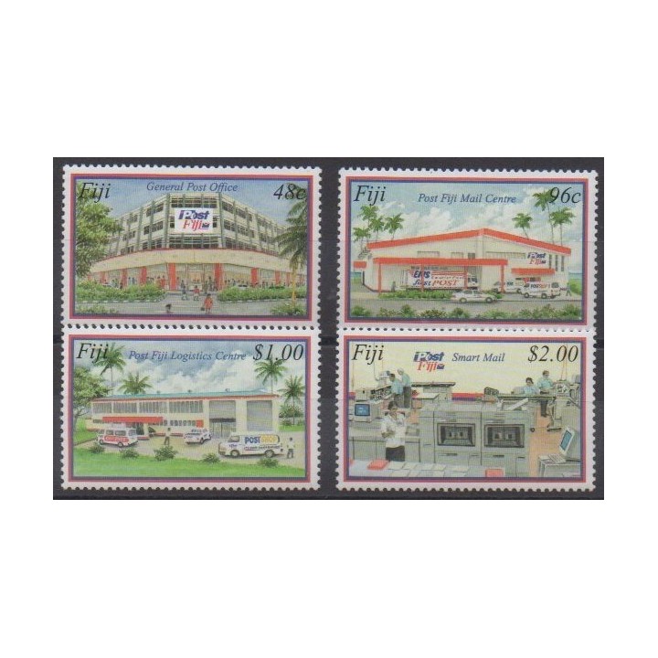 Acheter cette série de timbres de Fidji de l'année 2003 (No 981/984).