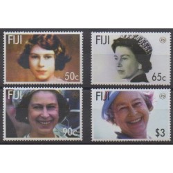 Fidji - 2006 - No 1103/1106 - Royauté - Principauté