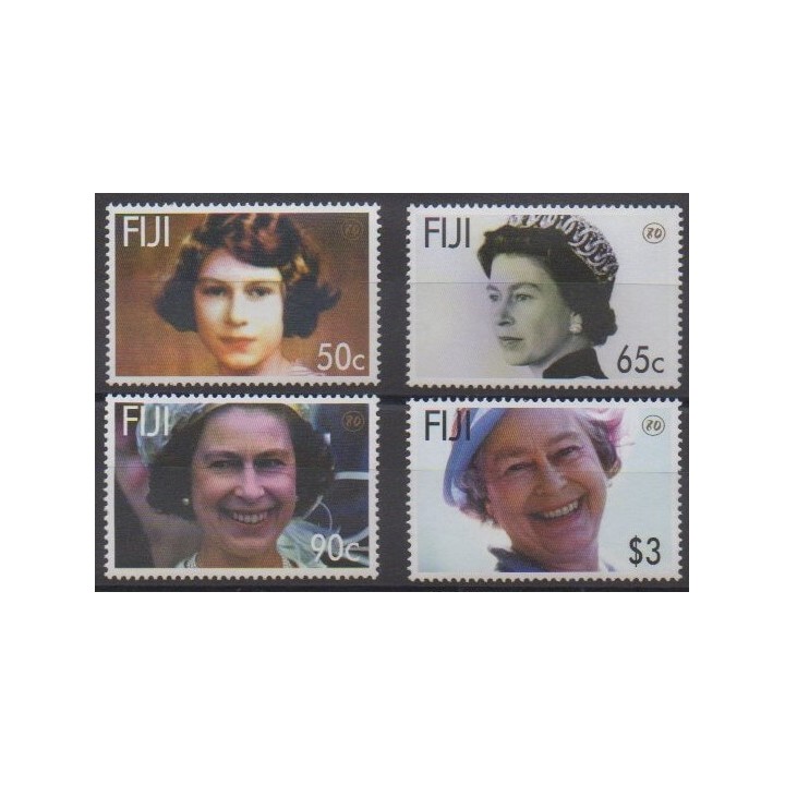 Acheter cette série de timbres de Fidji de l'année 2006 (No 1103/1106).