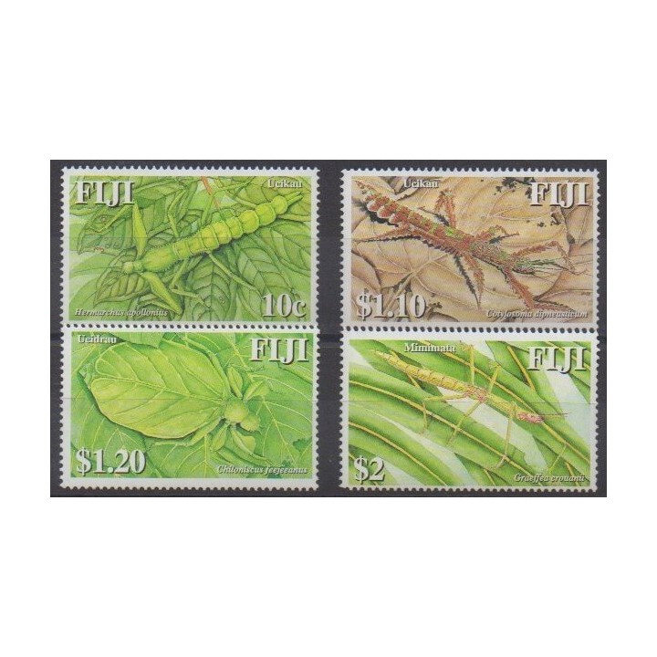 Acheter cette série de timbres de Fidji de l'année 2006 (No 1120/1123).