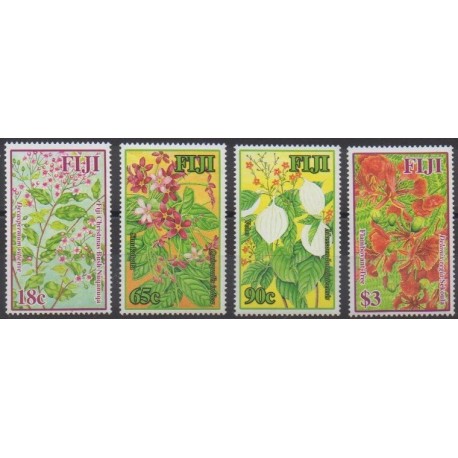 Fiji - 2006 - Nb 1128/1131 - Flowers