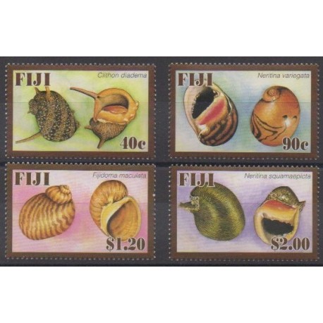 Fiji - 2007 - Nb 1148/1151 - Sea life