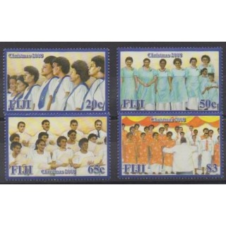 Acheter cette série de timbres de Fidji de l'année 2008 (No 1196/1199).