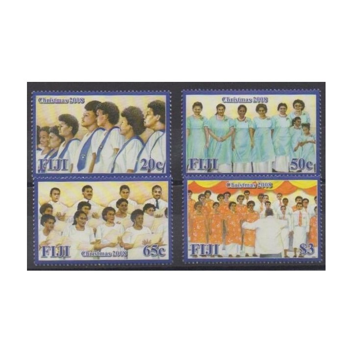 Acheter cette série de timbres de Fidji de l'année 2008 (No 1196/1199).