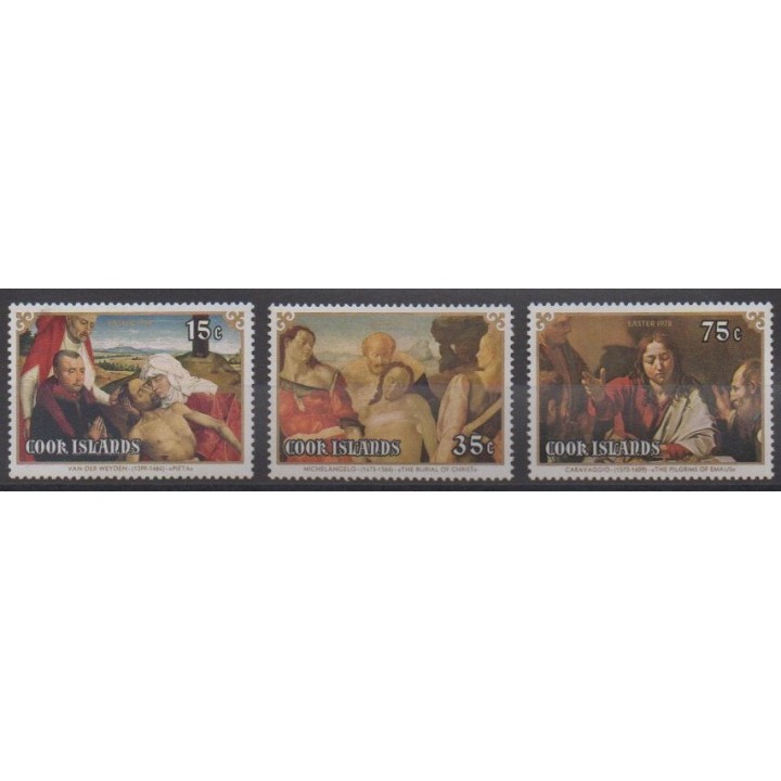 Acheter cette série de timbres des îles  Cook  de l'année 1978 (No 472/474).