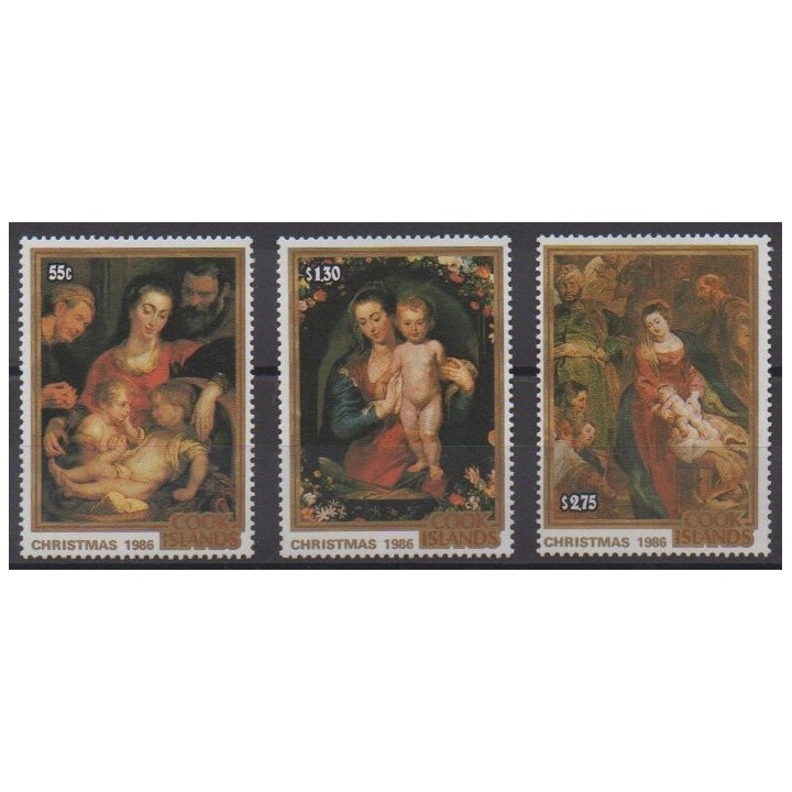Buy this set of stamps of Cook Islands of the year 1986 (Nb 867/869).