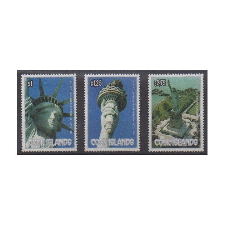 Buy this set of stamps of Cook Islands of the year 1986 (Nb 861/863).