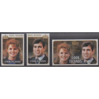Acheter cette série de timbres des îles  Cook  de l'année 1986 (No 864/866).