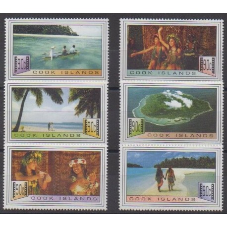 Cook (Islands) - 1997 - Nb 1147/1152 - Cinema