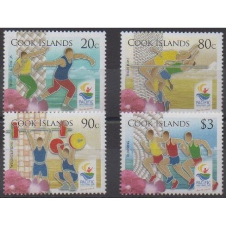 Cook (Islands) - 2009 - Nb 1294/1297 - Various sports