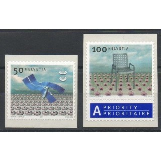 Timbres - Thème art divers - Suisse - 2004- No 1808/1809