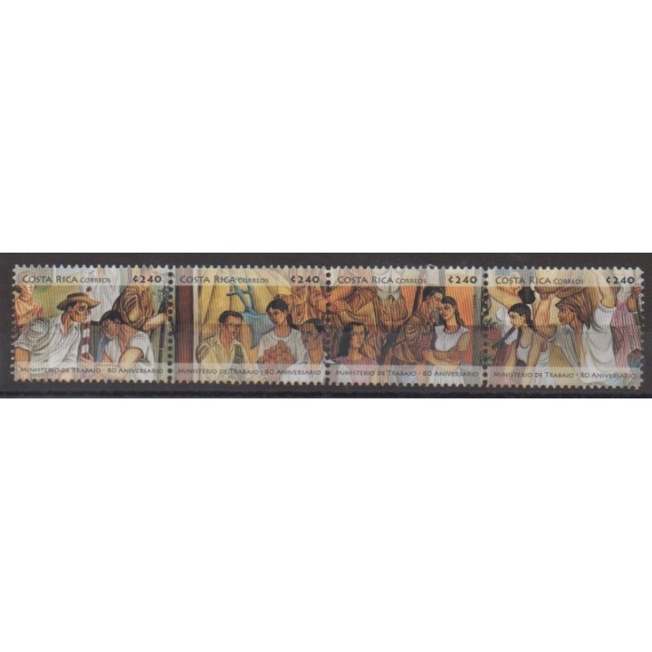 Acheter cette série de timbres du Costa Rica de l'année 2008 (No 873/876).