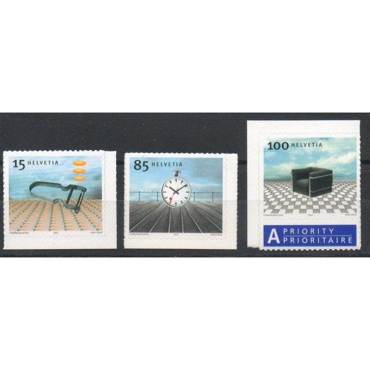 Timbres - Thème art divers - Suisse - 2003- No 1786/1788