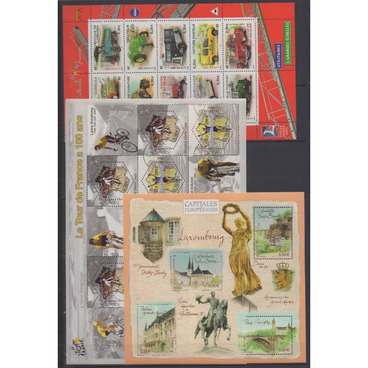 Buy the stamps of France of the year 2003 (Nb 3538/3631 - BF54/BF64).