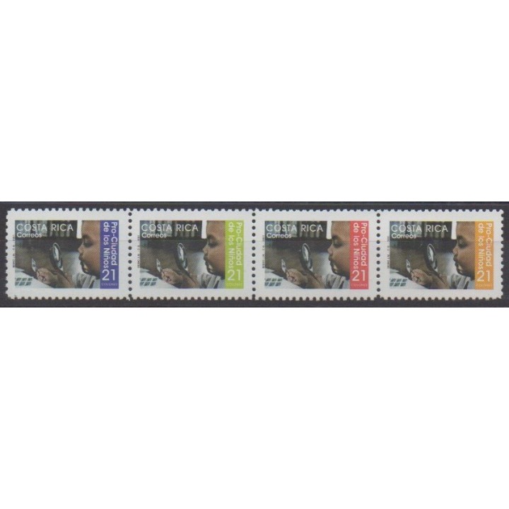 Buy this set of stamps of Costa Rica of the year 2001 (Nb 698/701).