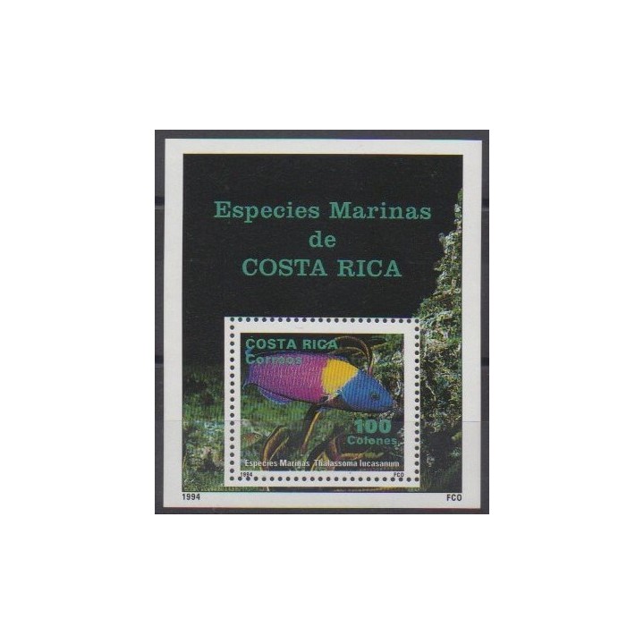 Buy this souvenir sheet  of Costa Rica of the year 1994 (Nb BF14).