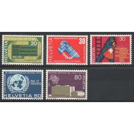 Swiss - 1970 - Nb 850/854