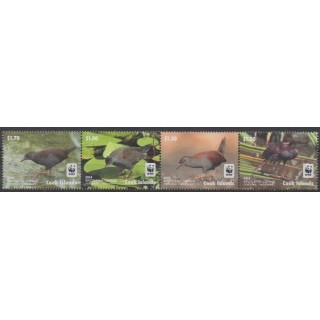 Acheter cette série de timbres des îles  Cook  de l'année 2014 (No 1620/1623).