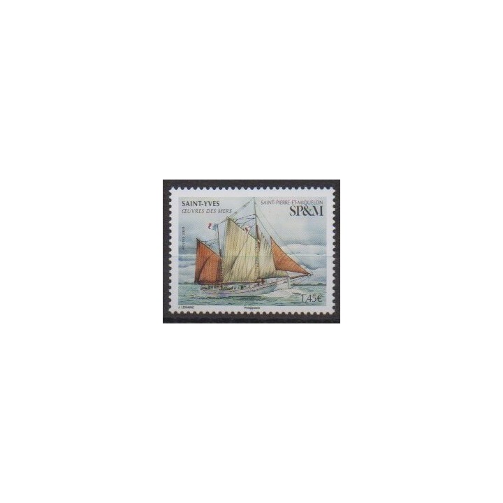Buy this stamp of Saint-Pierre et Miquelon of the year 2020 (Oeuvres des mers).