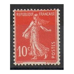 France - Varieties - 1907 - Nb 138c - Mint hinged