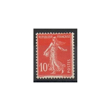 France - Variétés - 1907 - No 138c - Neuf avec charnière
