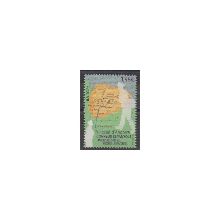 Buy this stamp of Spanish Andorra of the year 2020 (Nb 484).