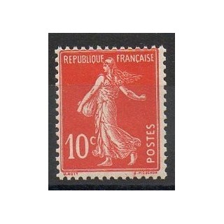 Stamps  - France - Varieties - 1907 - Nb 138c
