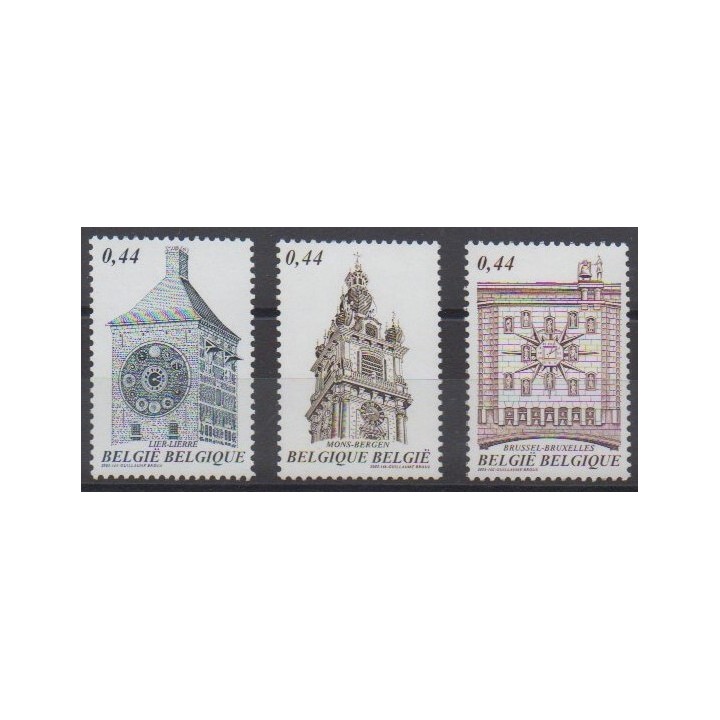 Acheter cette série de timbres de Belgique de l'année 2005 (No 3381/3383).